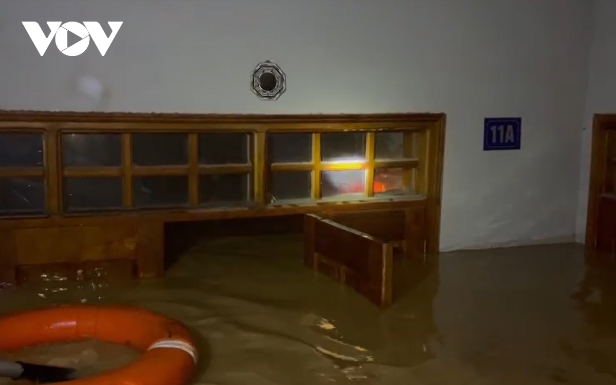 Thái Nguyên mất điện trên diện rộng, nước ngập toàn bộ các phường trung tâm tỉnh